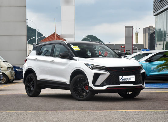 4 Tekerlekli Konforlu Geely Akıllı Binyue Lüks Yetişkin Gaz Petrol Arabası Çin'de Yapılmış