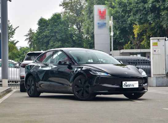 Çinli Otomatik Tesla EV Araç Elektrikli Araç Siyah Tesla Model 3 Yeni EV Araç
