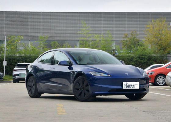 Yeni Enerji Elektrikli Araba Tesla Model 3 Tesla 5 Koltuklu Sedan 305KM EV Arabalar